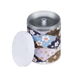 Photo de la boîte à thé empilable - Falkia Repens ouverte pour laisser apparaître le couvercle intérieur pour une conservation optimale.